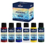 Acrylic Pouring Paint Pre-mixed – 100 ml – Set of 6 Primary