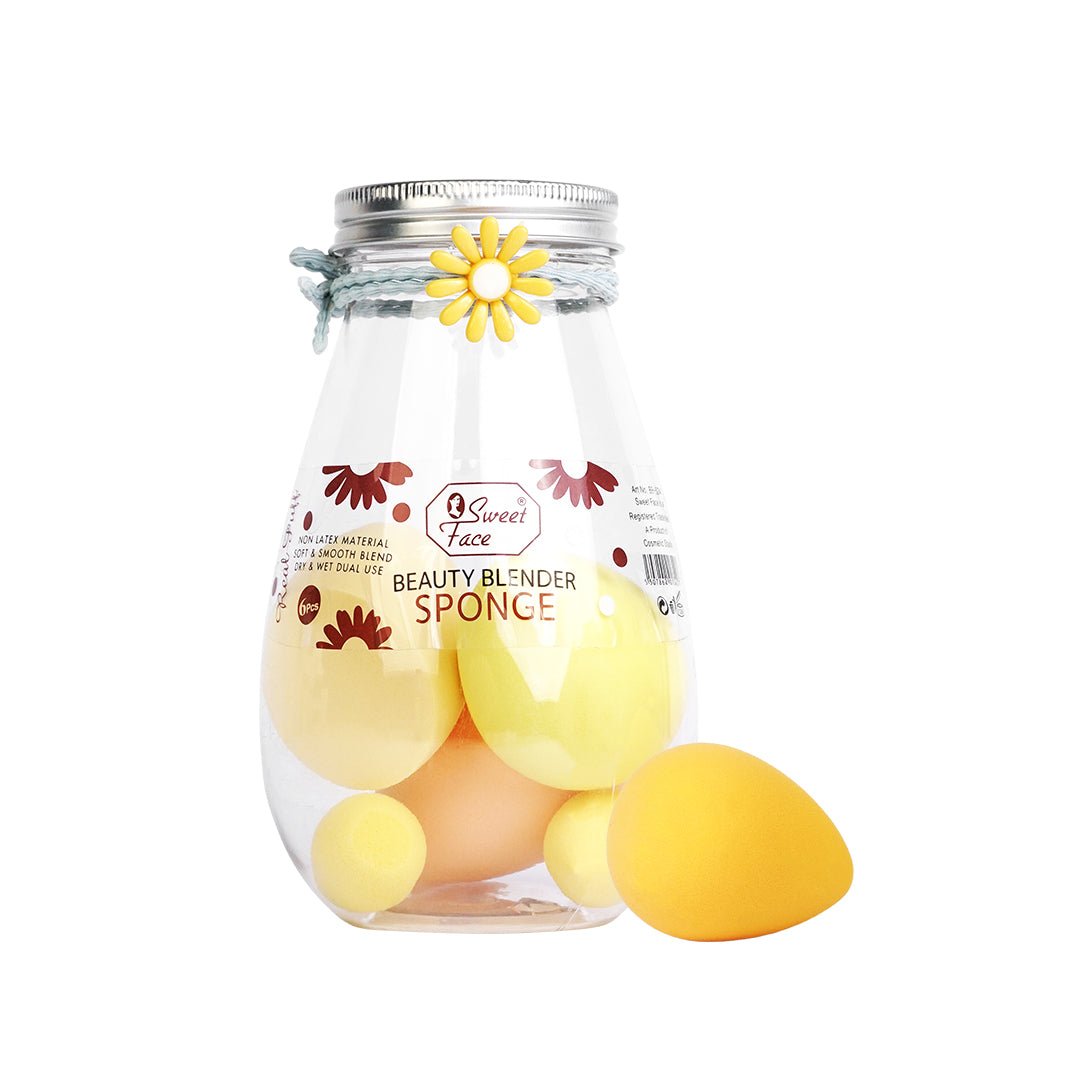 1_0009_Brightness_Contrast1 6 in 1 Beauty Blender Sponge - Image 1