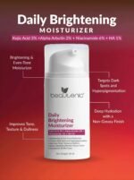 Daily Brightening Moisturizer - Kojic Acid 3% + Alpha Arbutin 2% + Niacinamide 6% + Hyaluronic Acid 1% - Image 3