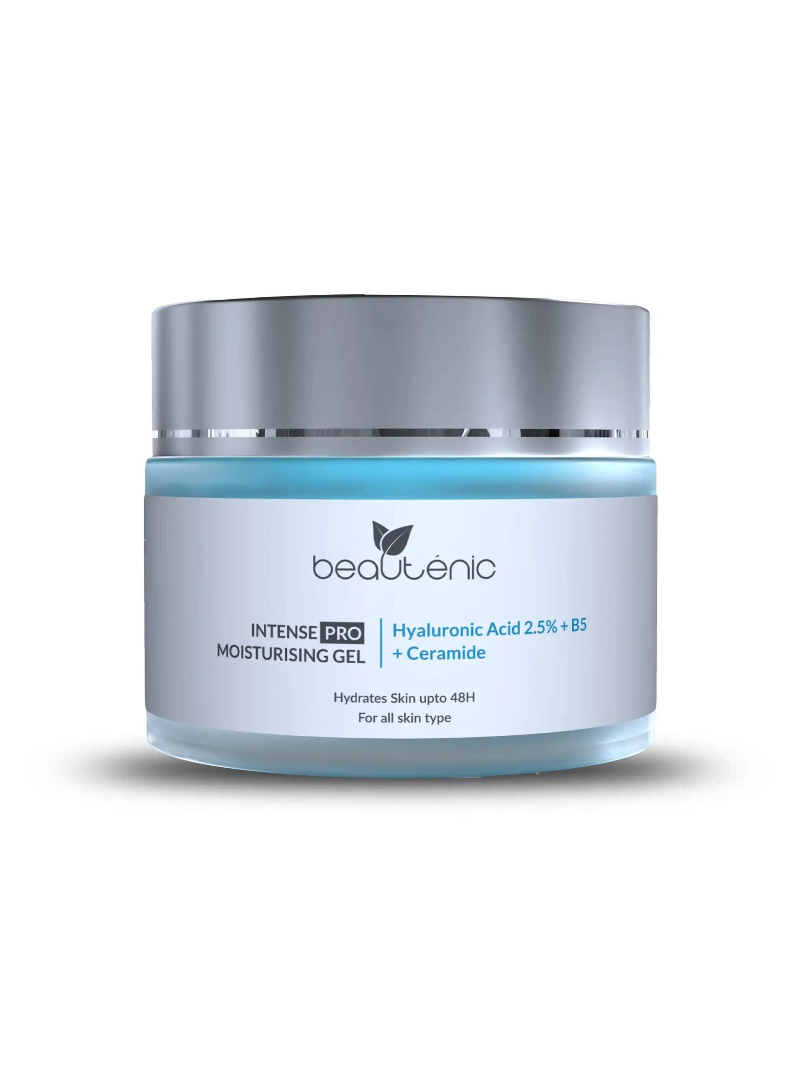 Hyaluronic_Acid_2.5_3000x3000_44_11zon Intense Pro Moisturising Gel - Hyaluronic Acid 2.5% + B5 + Ceramide and SPF 50 - Image 1