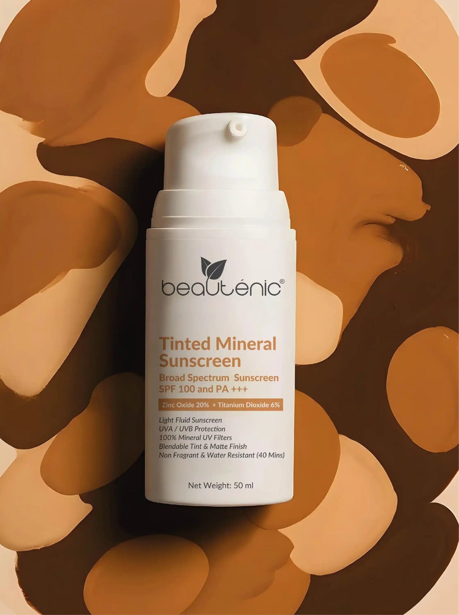 Tinted_3000x3000_11_11zon Tinted Mineral Sunscreen SPF 100 - Image 1