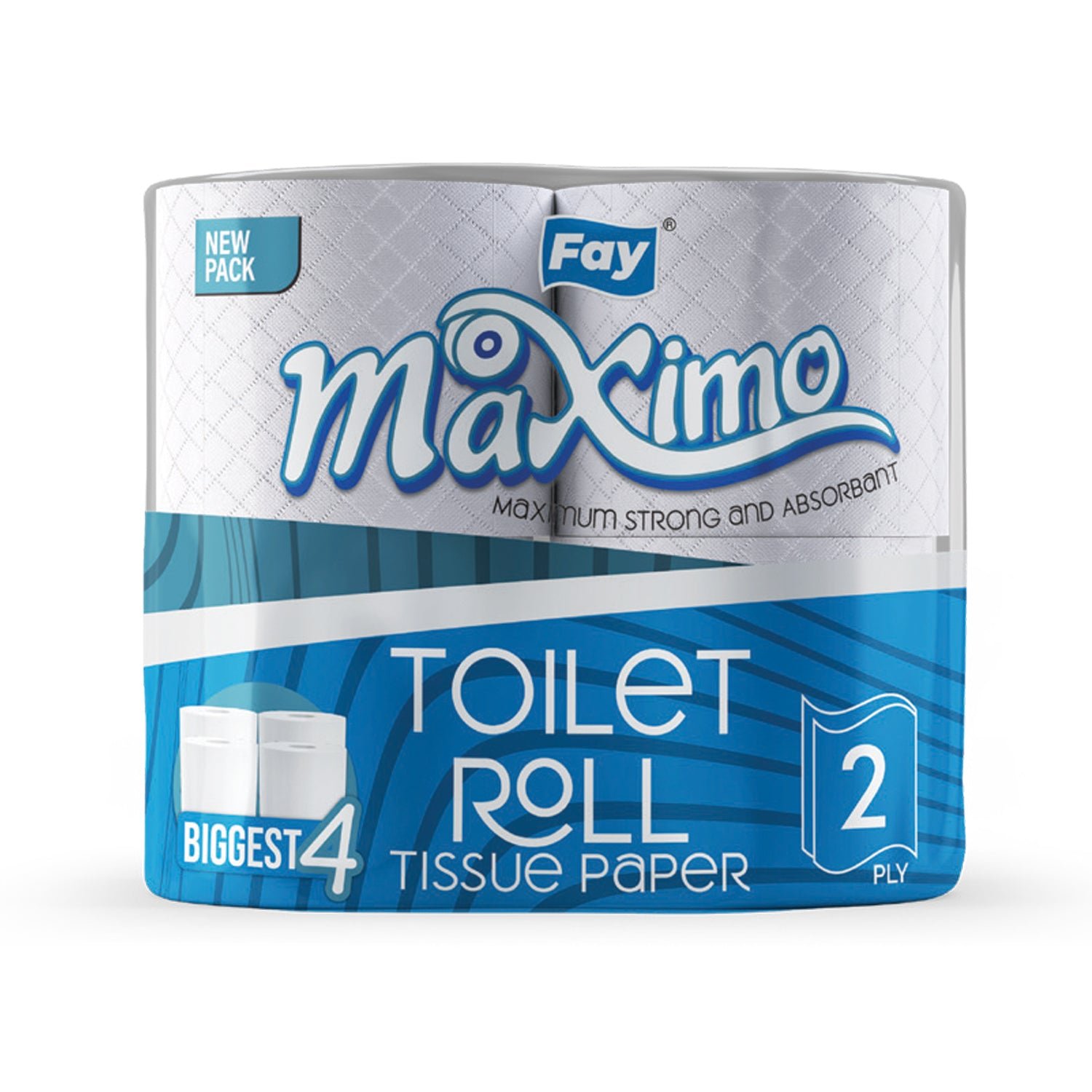 fay-maximo-toilet-roll-biggest-4-pack Maximo Toilet Roll Biggest 4 Pack - Image 1
