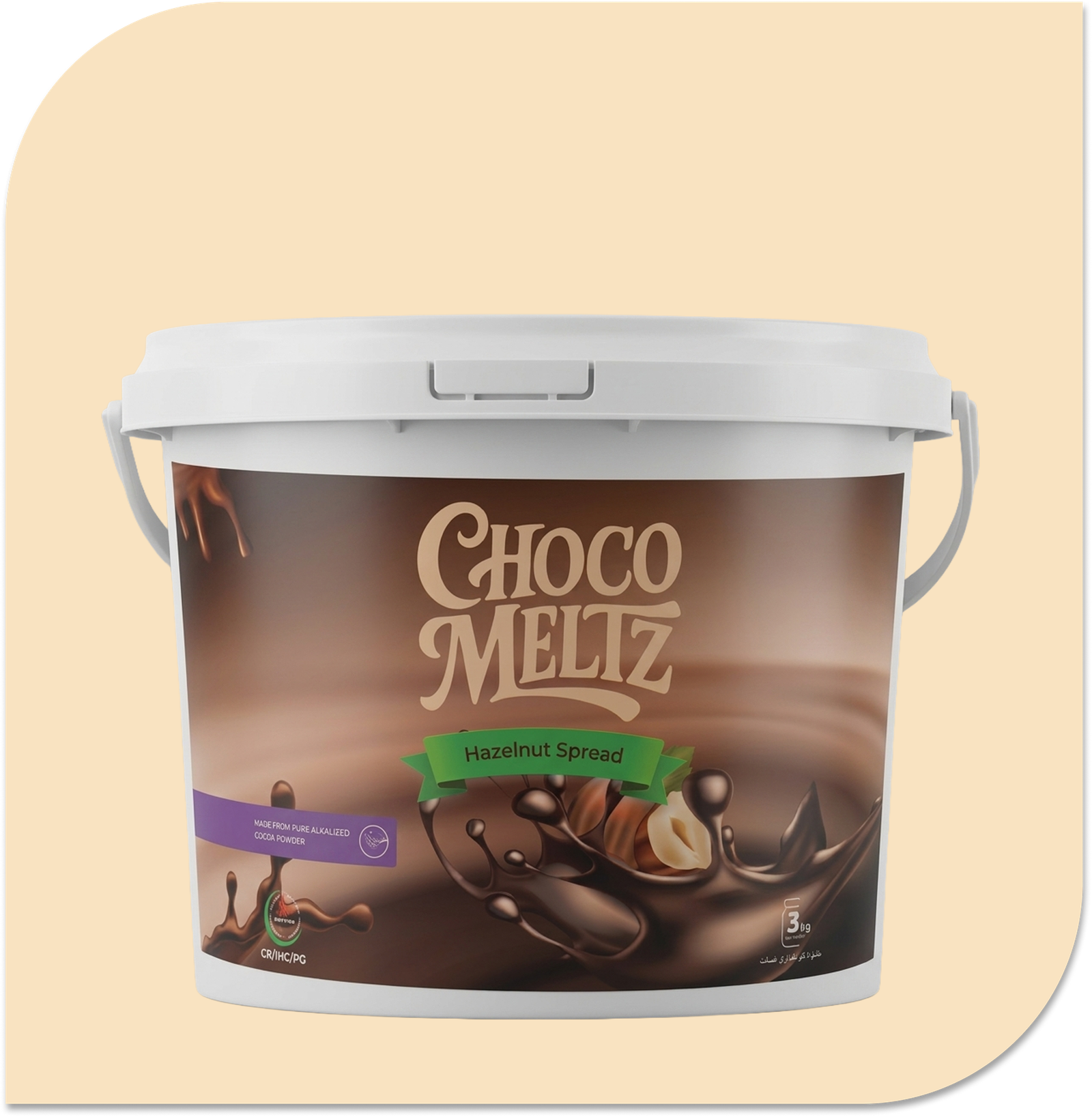 Group-242.png Choco Meltz Hazelnut Chocolate Spread 1 Kg - Image 1
