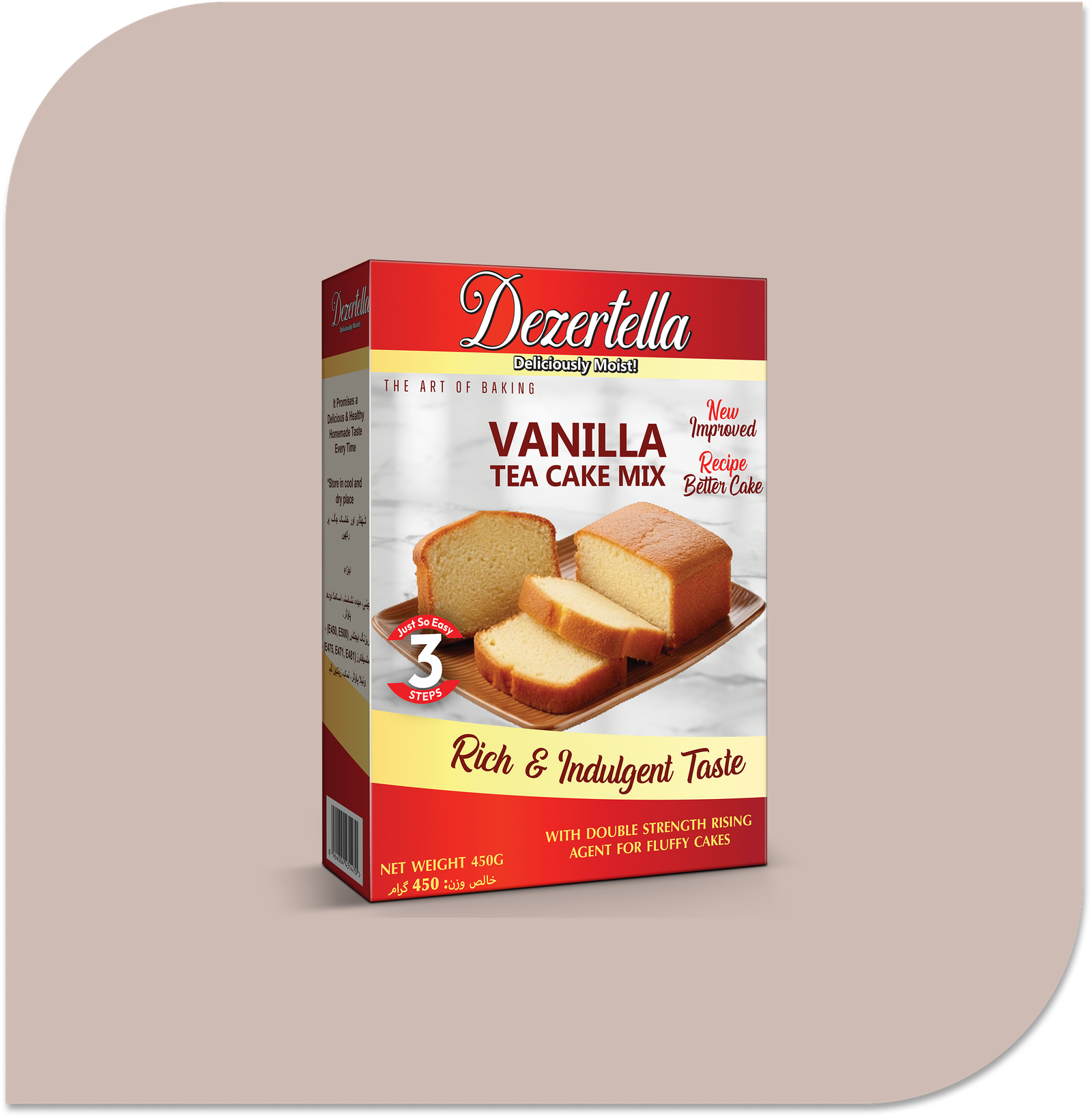 Group-269.png Dezertella Tea Cake Mix – Vanilla 450gm - Image 1