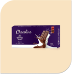CHOCOLINO  COMPOUND CHOCOLATE SLAB PREMIUM MILK - 200gm Cooking chocolate